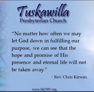 no-matter-how-often-we-let-God-down-christopher-kirwan-tuskawilla-presbyterian